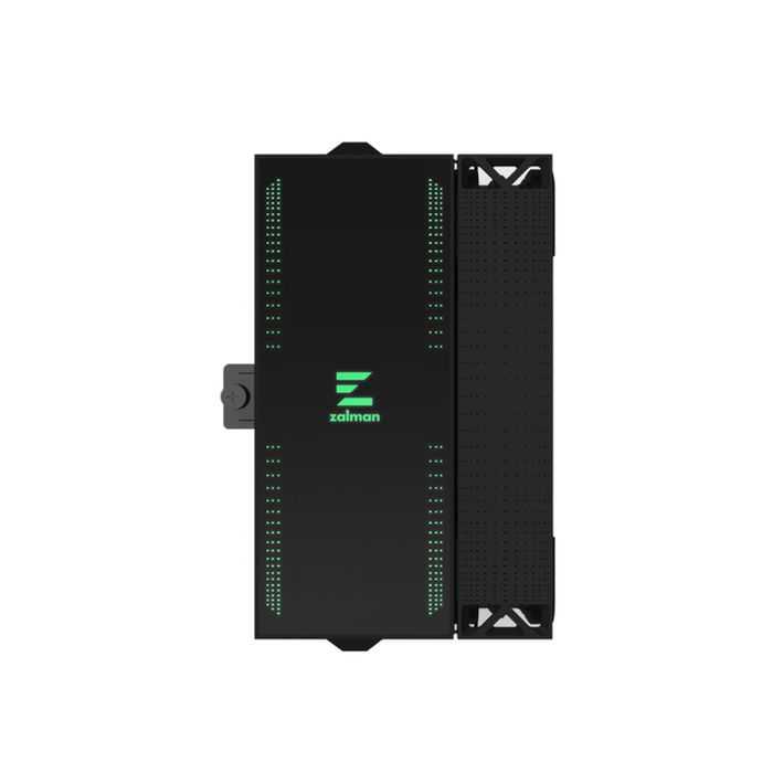 Ventillateur de cabine Zalman CNPS13X BLACK Ø 12 cm