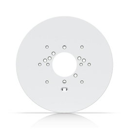 Ubiquiti Plaque de montage pour caméras UniFi Protect, Blanc, Ø140 x 12 mm, Polycarbonate
