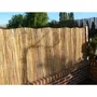 Nature Canisse en roseaux fendus naturels, brise-vue 1,5 x 5 m