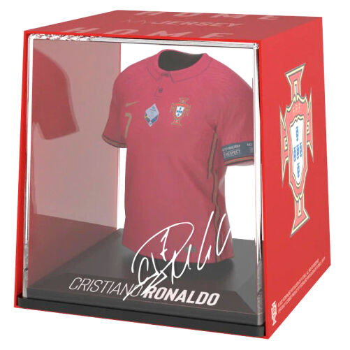 FANCOLLEX Figura Mini Camiseta Ronaldo Euro 2020 FANCOLLEX Figura Mini Camiseta Ronaldo Euro 2020