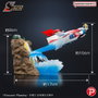 Plex Grendizer Statuette Scene Selection 02 To the skies of fierce combat