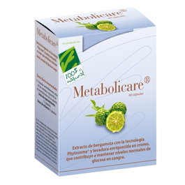 100% NATURAL Metabolicare 60 capsules