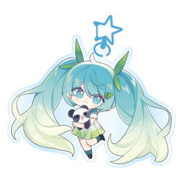 POPbuddies Hatsune Miku porte-clés acrylique Kawaii Spring Time