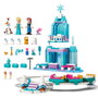 LEGO Disney La Reine des neiges 43281 Le Château de Glace et la Piste Enneigée d'Elsa