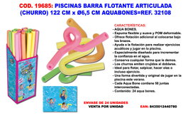 Bestway Churro Flexible 122 cm Surtiment de couleurs