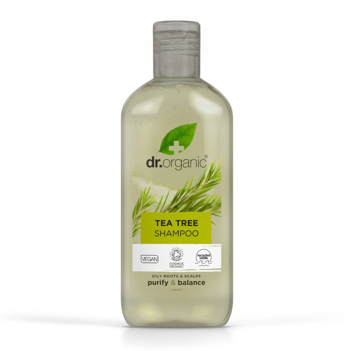 Dr. Organic Shampooing Bioactif à l'Arbre à Thé 265 ml