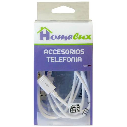 Homelux Câble Chargeur Mobile Universel 1,5M USB A vers Micro USB Homelux Câble Chargeur Mobile Universel 1,5M USB A vers Micro USB