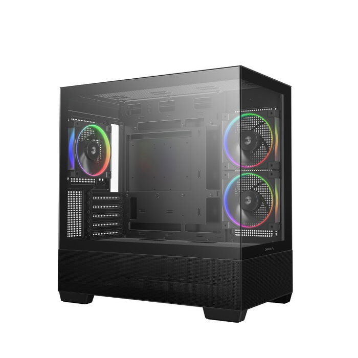 DeepCool CG380 3F Boîtier Gaming Midi Tower Noir