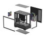 DeepCool CG380 3F Boîtier Gaming Midi Tower Noir