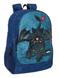 Safta Mochila Adapt.Carro Comme Entraîner ton Dragon - Sac à dos transformable, 32 x 44 x 16 cm