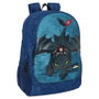 Safta Cartable How to Train Your Dragon Bleu foncé Adaptable sur Chariot