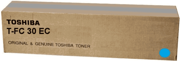 Toshiba 6AJ00000281 Cartouche de toner cyan T-FC30EC / 6AJ00000099 pour imprimante Toshiba 6AJ00000281 Cartouche de toner cyan T-FC30EC / 6AJ00000099 pour imprimante