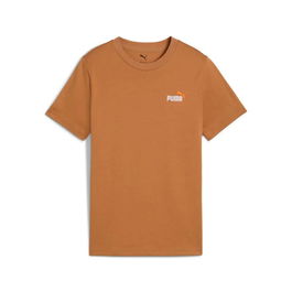 T shirt à manches courtes Enfant Puma Essentials 2 Color Caramel S
