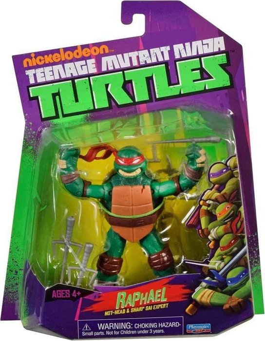 Playmates Teenage Mutant Ninja Turtles World of TMNT figurine Raphael 11 cm Playmates Teenage Mutant Ninja Turtles World of TMNT figurine Raphael 11 cm