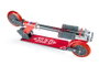 Molto Patinete - Trottinette 2 roues pliable, rouge, hauteur réglable 72-77 cm, charge max 50 kg