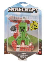 Mattel Figure Minecraft articulée avec cubes en carton - Modèles surtidos