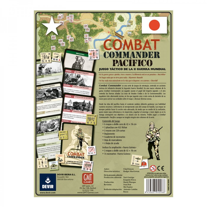 Devir Combat Commander: Pacífico