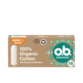 O.B. Tampon super ORGANIC, 16 unités
