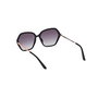 Guess Lunettes de soleil femme GU00134 rondes noir 55mm