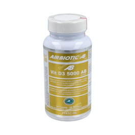 AIRBIOTIC Vitamine D3 5000 UI 90 Comprimés Complément Alimentaire - Support Immunitaire & Muscles - Format 90 Comprimés
