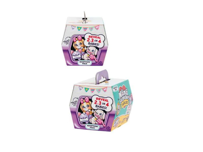 Little Live Pets - Mascota Familia Mama Sorpresa - Jouet d'éveil et de découverte pour enfants - Kit avec animaux surprise