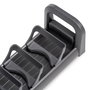 Emuca Orderbox porte-tiroir pour tiroir, 90x470mm, Aluminium et Plastique, Gris antracite