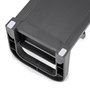 Emuca Orderbox porte-tiroir pour tiroir, 90x470mm, Aluminium et Plastique, Gris antracite