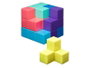 Cayro - Jeu de réflexion cube click clack 7 pièces - Puzzle casse-tête - À partir de 6 ans