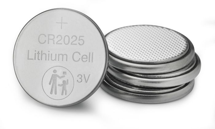 Verbatim Batterie lithium CR2025 3V, pack de 4 piles pour télécommandes, montres et appareils électroniques portables