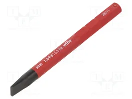 WIHA Pivot échangeable isolé plat 6,5x1,2 mm 75 mm
