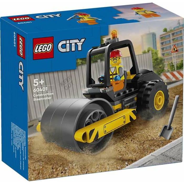 Set de construction Lego 60401 - Construction Steamroller Multicouleur 78 Pièces Set de construction Lego 60401 - Construction Steamroller Multicouleur 78 Pièces