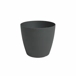 Artevasi San Remo - Pot de fleur 30 cm anthracite 30x30x27.3 cm pour plante d'intérieur et extérieur