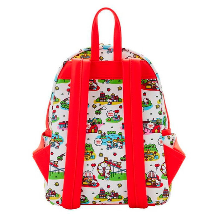 LOUNGEFLY Sac à dos Mochila Hello Kitty, 26 cm, dimensions environ 20.6 x 27.5 x 10 cm