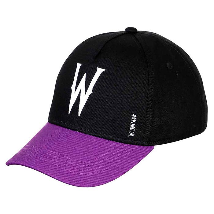 KARACTERMANIA Casquette Wednesday - Casquette enfant (8 ans, 55 cm) en coton et polyester KARACTERMANIA Casquette Wednesday - Casquette enfant (8 ans, 55 cm) en coton et polyester