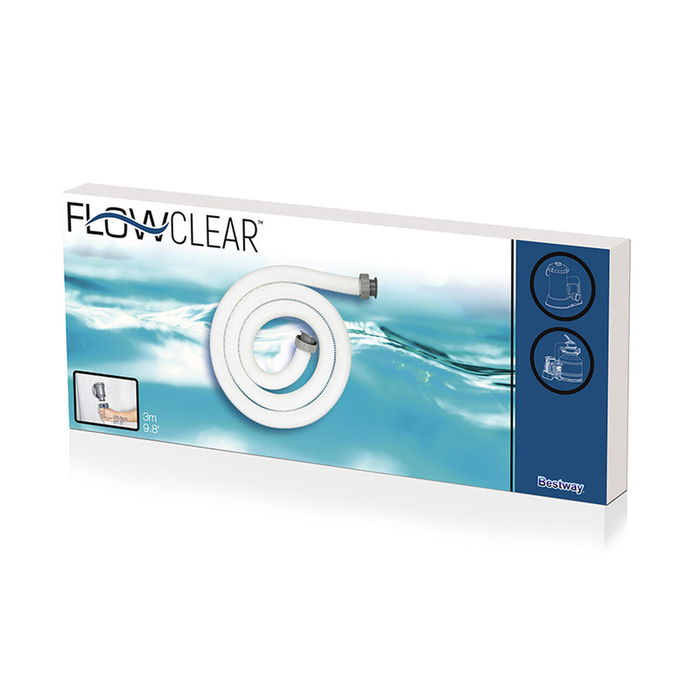 Bestway Tuyau Filtration à Vis 3M D3,83 cm Piscine et Jardin 58368 Bestway Tuyau Filtration à Vis 3M D3,83 cm Piscine et Jardin 58368