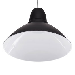Makayla Lampe à Suspension Aluminium Noir Parker Ø 350mm