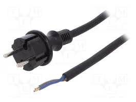PLASTROL Câble d'alimentation H07RN-F 2x1,5mm² 4m CEE 7/17 (C)