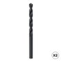 Koma Tools Lot de 2 forets cylindriques courts HSS DIN 338N, ø2,00 mm