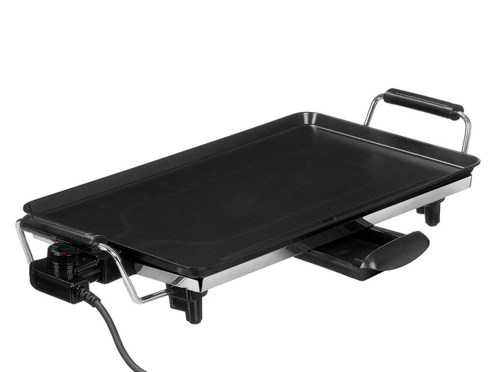 ARGON Plancha à griller 1360W 46x26cm Negro