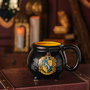 WIDDOP & CO Mug Caldero à café ou thé en céramique - Collection Harry Potter, Maison Hufflepuff (écusson)