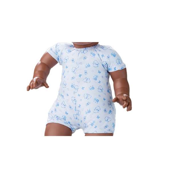Berjuan Poupée nouveau-né 45 cm Fille africaine Ref: 8077-18 45 - Pour 3 ans et plus