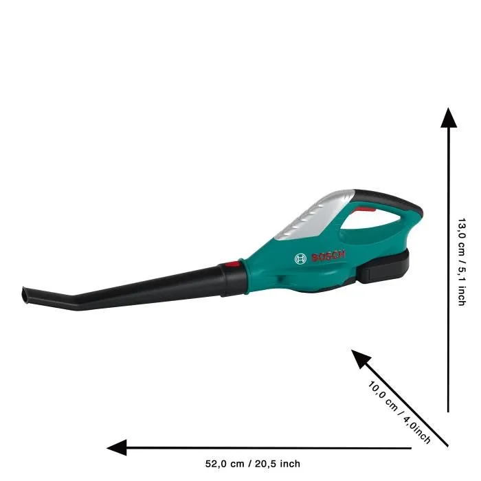 Bosch Souffleur à feuilles pour enfants - Imitation réaliste - Ultra-moderne - À partir de 3 ans - Garçon et Fille