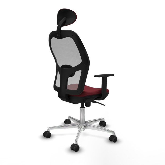 Piqueras y Crespo Chaise de Bureau avec Appui-tête 1D086N1 Bordeaux Piqueras y Crespo Chaise de Bureau avec Appui-tête 1D086N1 Bordeaux