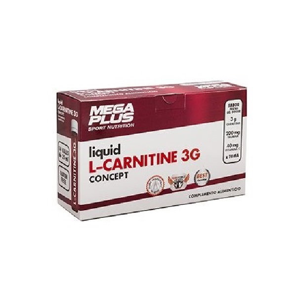 MEGA PLUS L-CARNITINE CONCEPT 3g 14 ampoules
