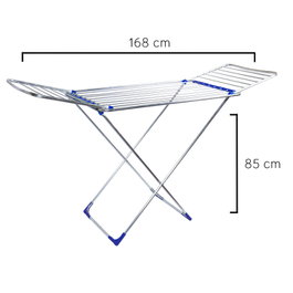 ORYX Étendoir pliable aluminium à ailes