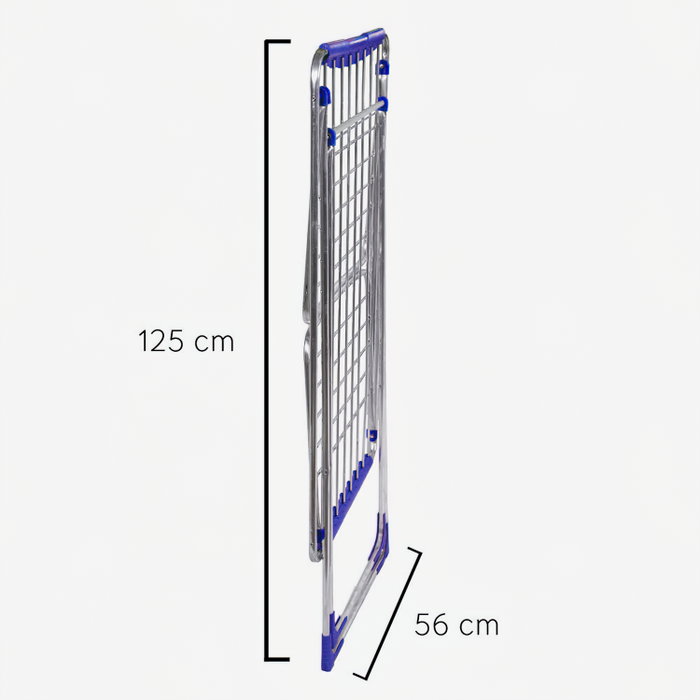 ORYX Étendoir pliable aluminium à ailes