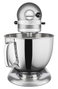 Kitchenaid Artisan KSM175PS ECU Robot de cuisine 4.8L argent foncé - Robot multifonction avec batteurs, bol inox et fonction planétaire