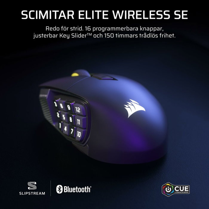 Corsair Scimitar Elite WL SE Gun Metal Corsair Scimitar Elite WL SE Gun Metal