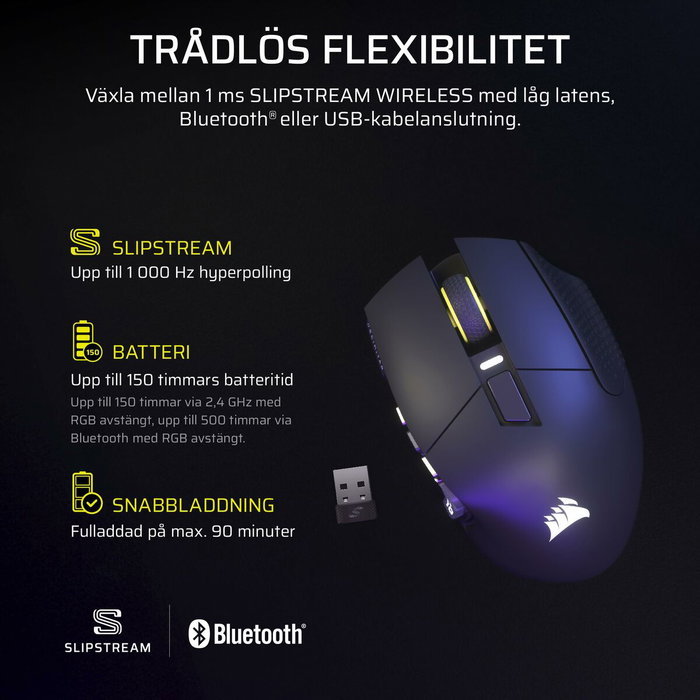 Corsair Scimitar Elite WL SE Gun Metal Corsair Scimitar Elite WL SE Gun Metal