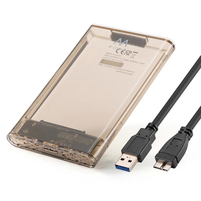 Ewent EW7069 Boîtier USB 3.2 Gen1 pour SSD SATA 2.5 pouces - Carcasse Externe avec UASP Ewent EW7069 Boîtier USB 3.2 Gen1 pour SSD SATA 2.5 pouces - Carcasse Externe avec UASP
